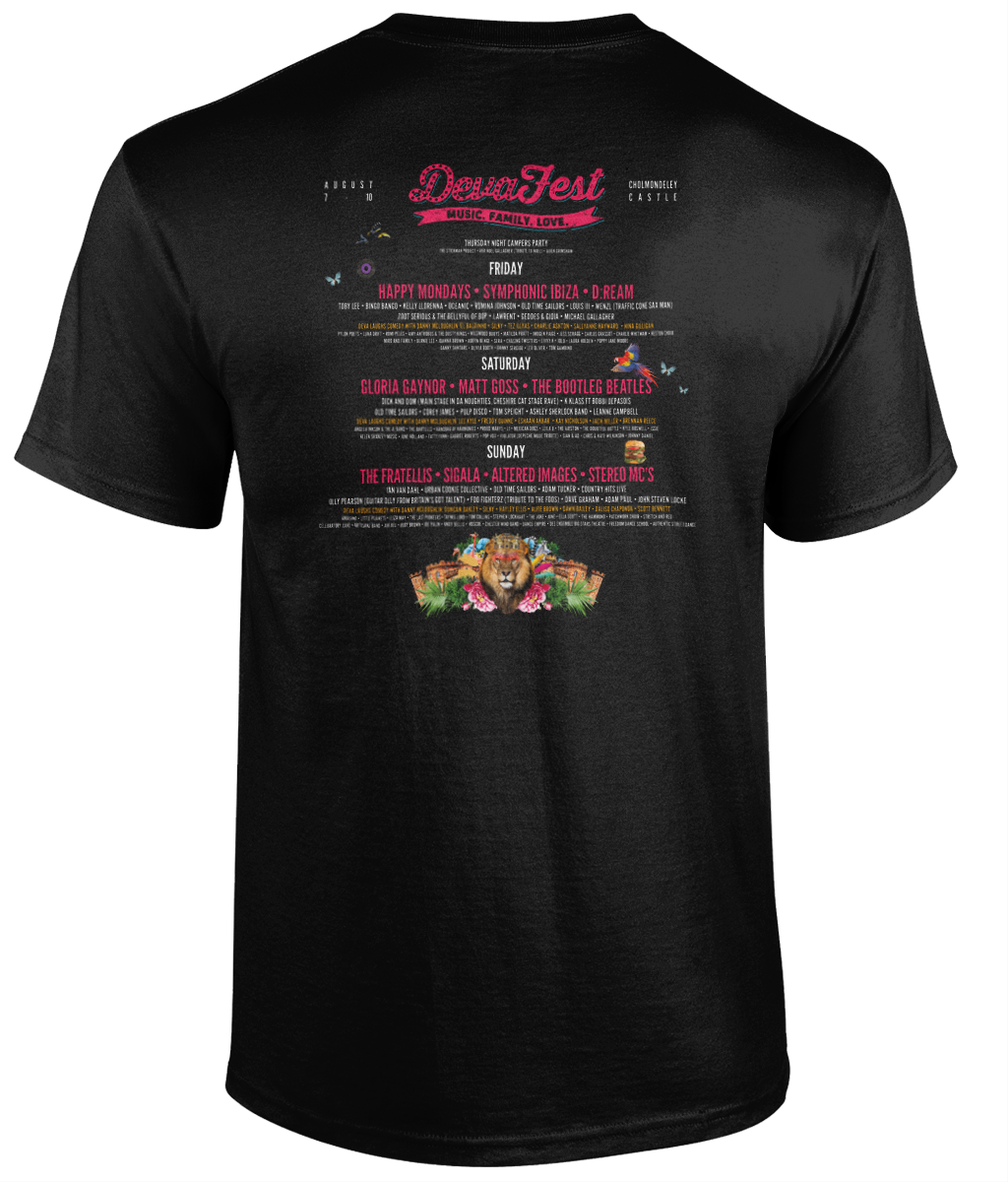 Deva Fest Black T-Shirt