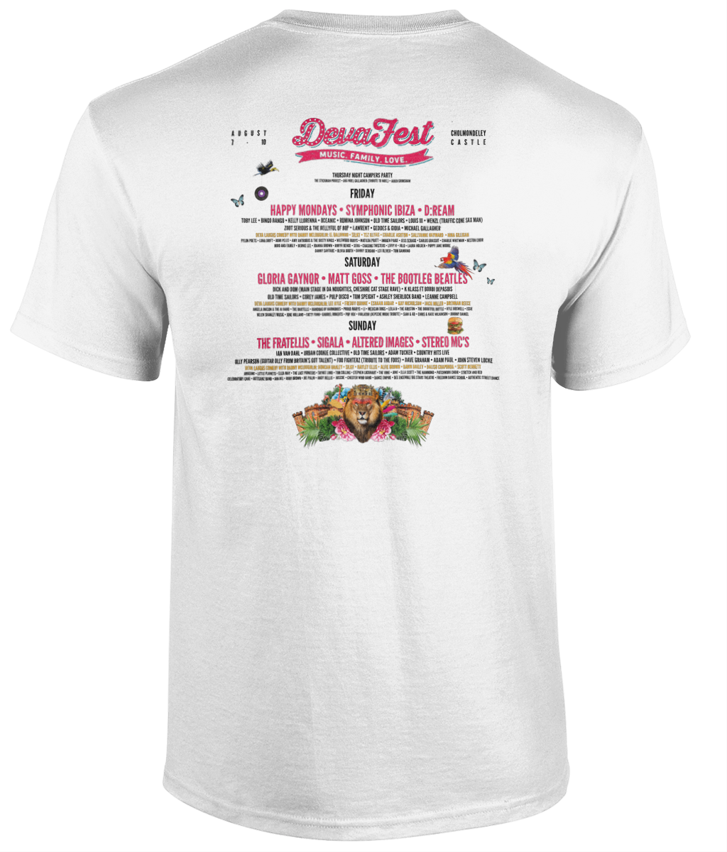 Deva Fest White T-Shirt