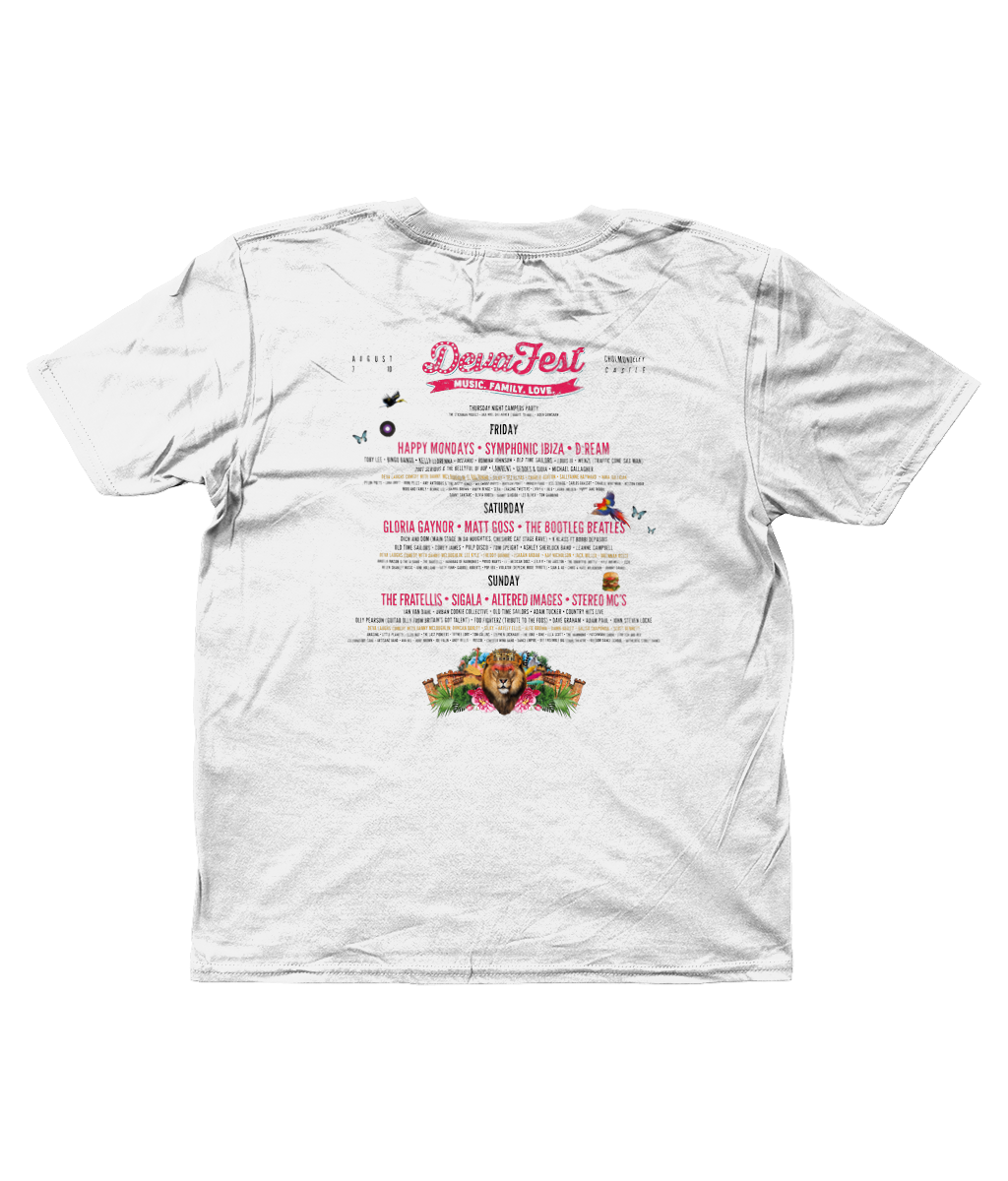 Deva Fest White Kids T-Shirt