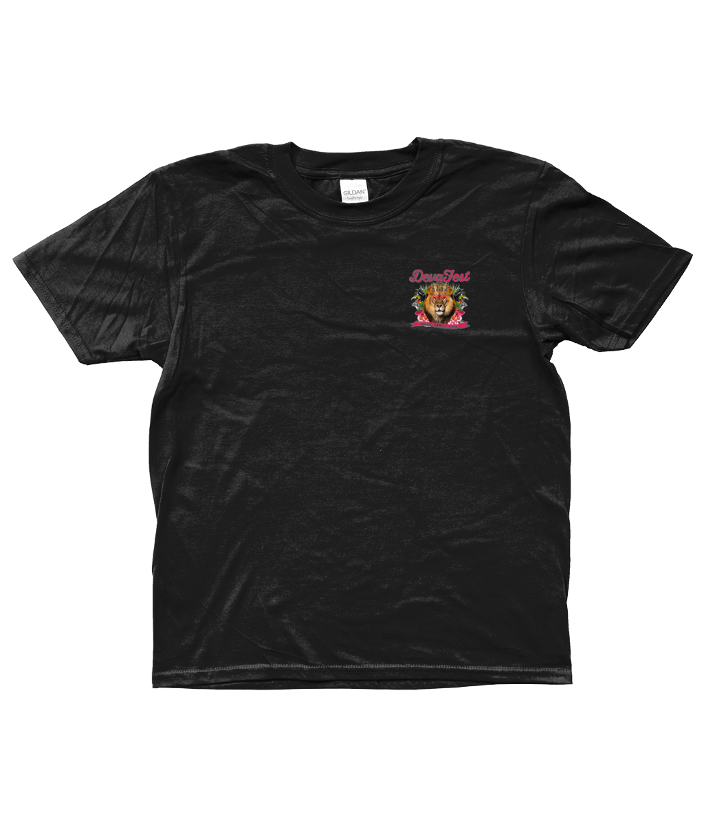 Deva Fest Black Kids T-Shirt
